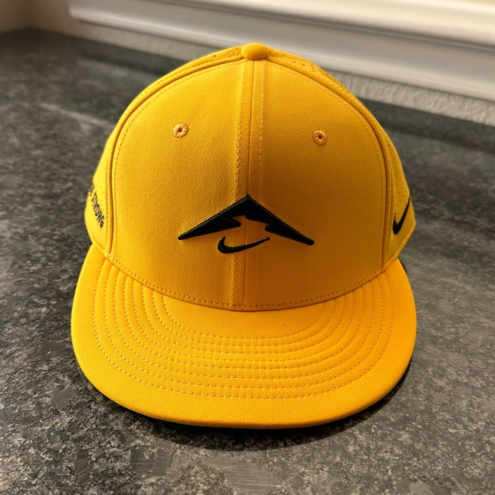 Sally MacRae Yellow Choose Strong Nike Trail Hat